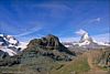The Riffelhorn and Matterhorn - 120 KB