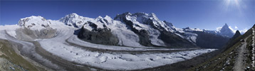 A superb mountain panorama from Gornergrat