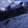 The Matterhorn behind the Gablehorn ridge and Trift glaciers - 99 KB
