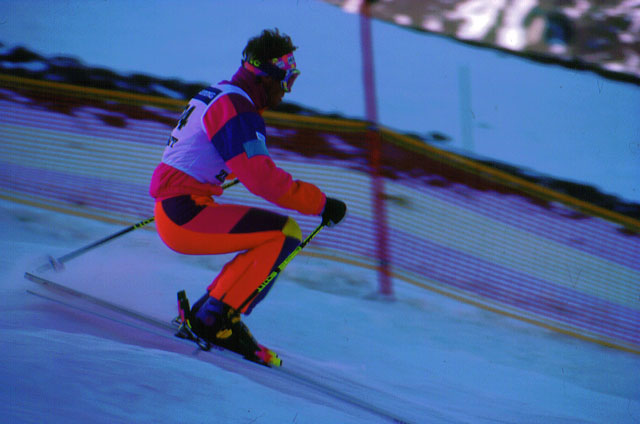 Freestyle world cup skiing